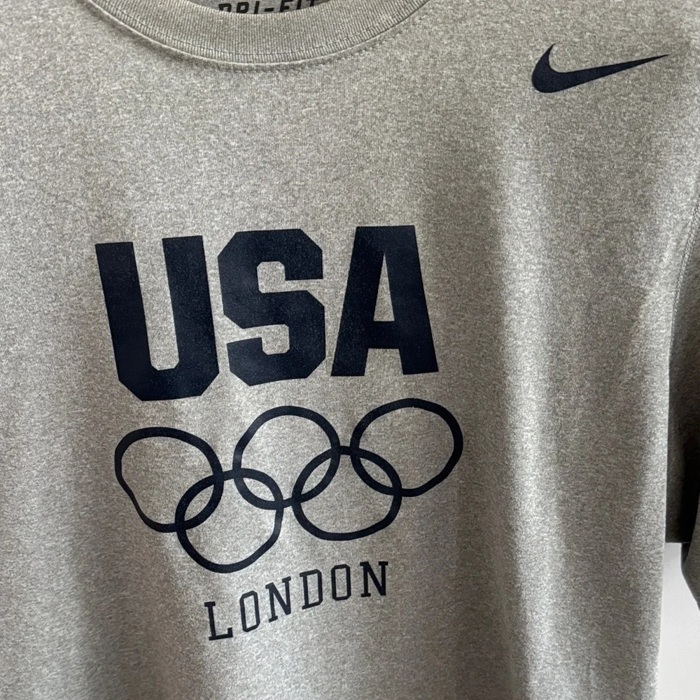 Nike Gray USA London Olympic Tee